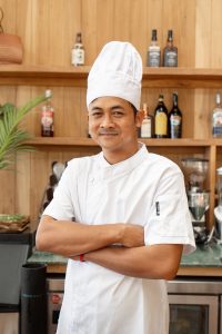 Le Chef Saroeun et son equipe