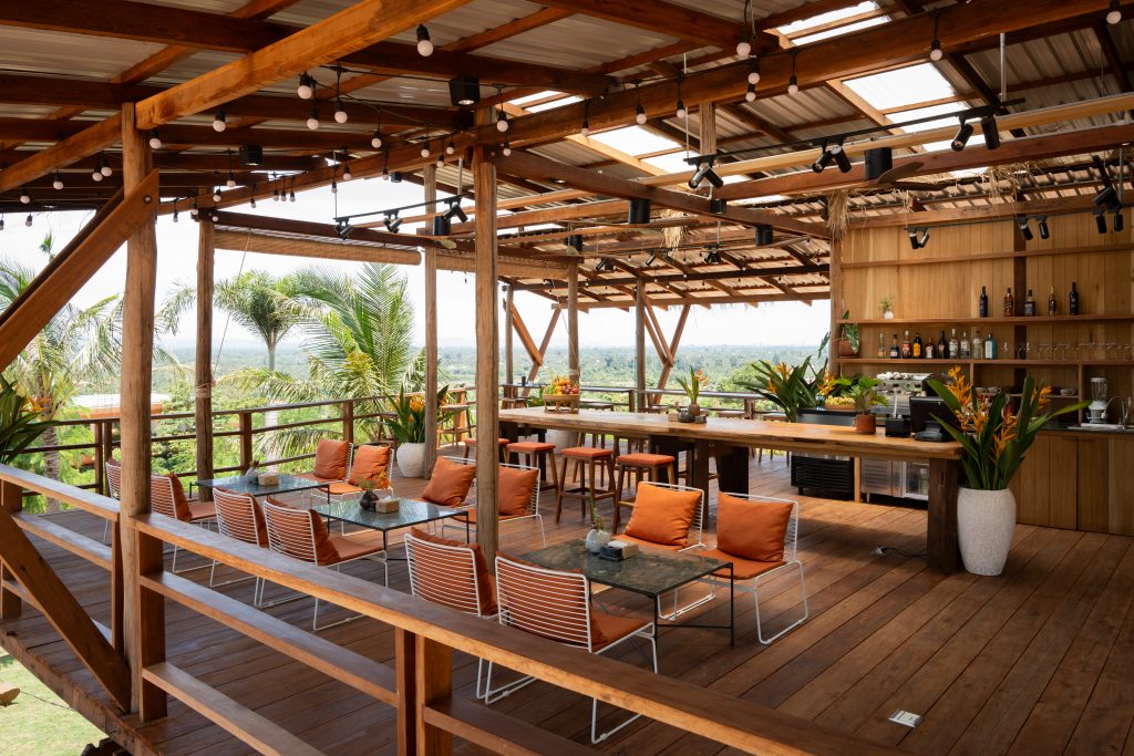 Vue du restaurant Amaya.