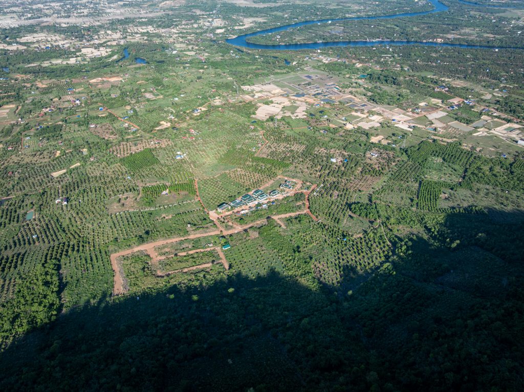 A top view of Amya residence 